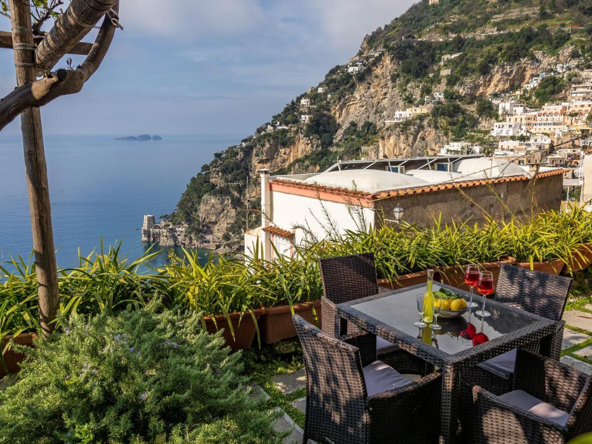 Scorcio D' Oltremare - Sea View Apt In Positano Exterior photo